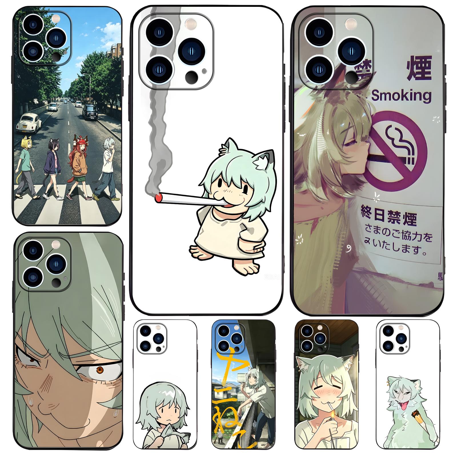 Phone Cases Amazon - Chainsmoker Cat Phone Case For iPhone17