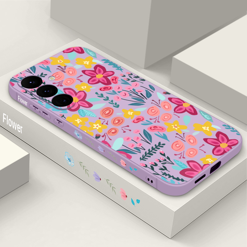 Phone Cases Motorola Edge 2025 - Flowers Floral Pattern Phone Case For