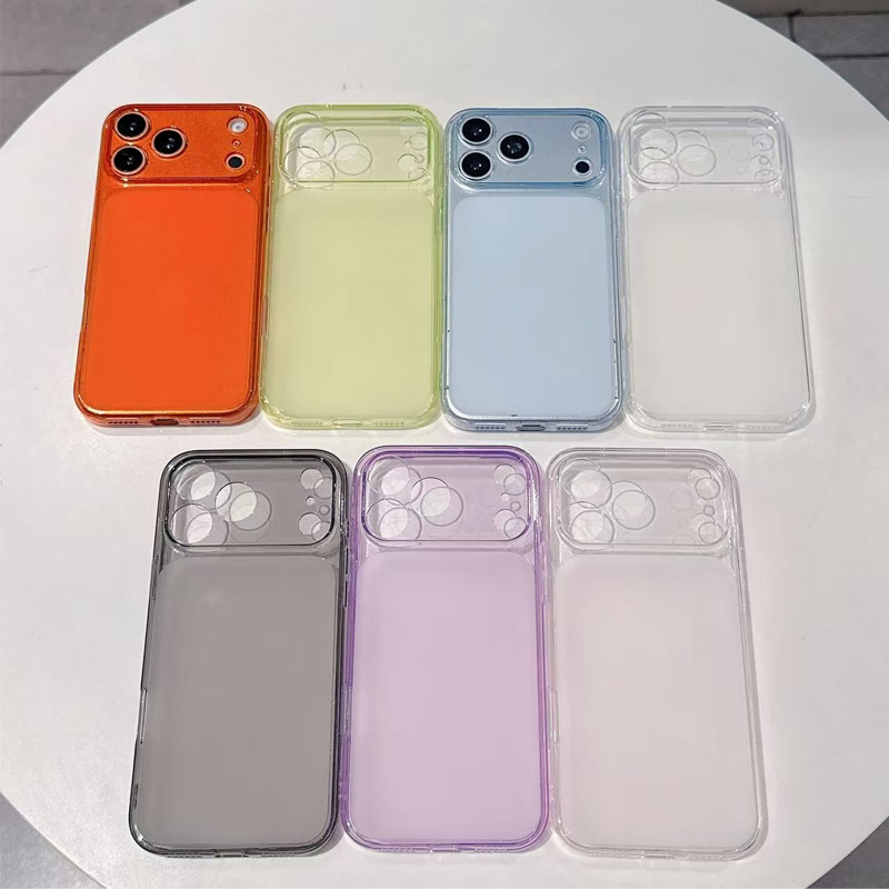 Transparent Thin Case - Ultra Thin Transparent Clear Silicone Phone