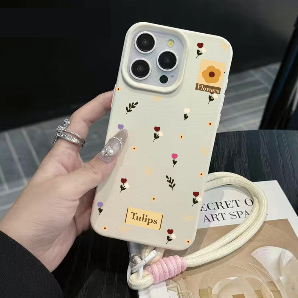 Tulip Bow Strap Rope Phone Cas - Phone Cases Leather recension och pris