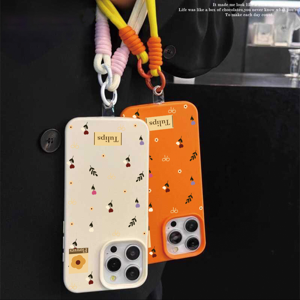 Tulip Bow Strap Rope Phone Cas - Phone Cases Leather recension och pris