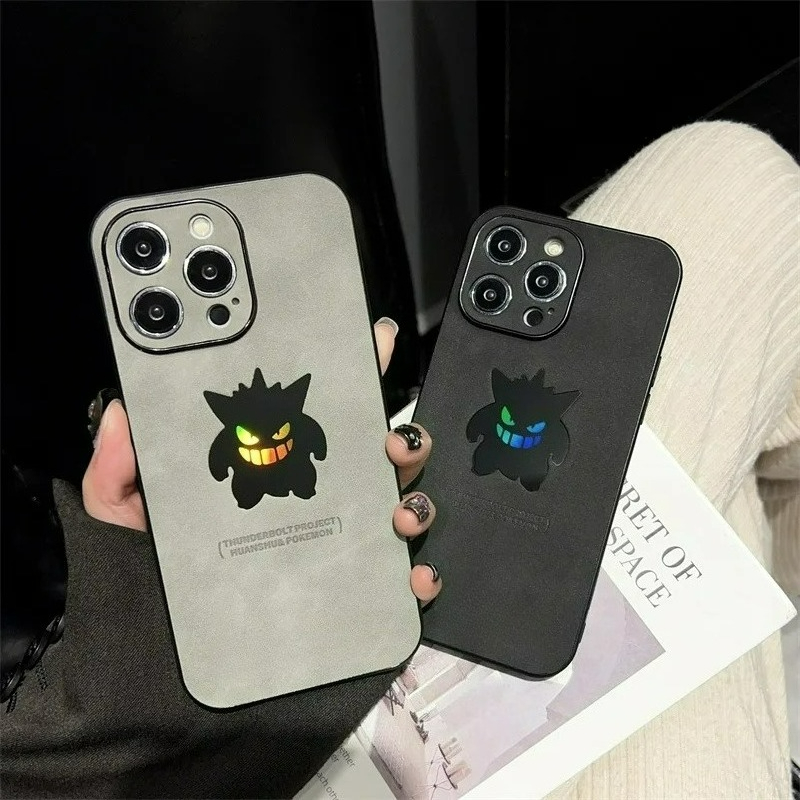 Cartoon Anime Gengar Leather T - Phone Cases Leather recension och pris