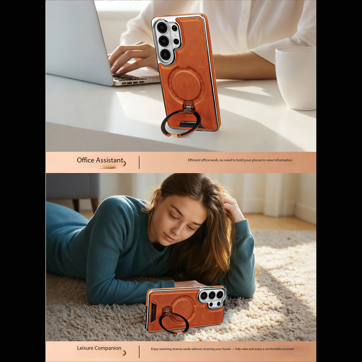 For Samsung Galaxy S26 Ultra S - Ring Stand Case recension och pris