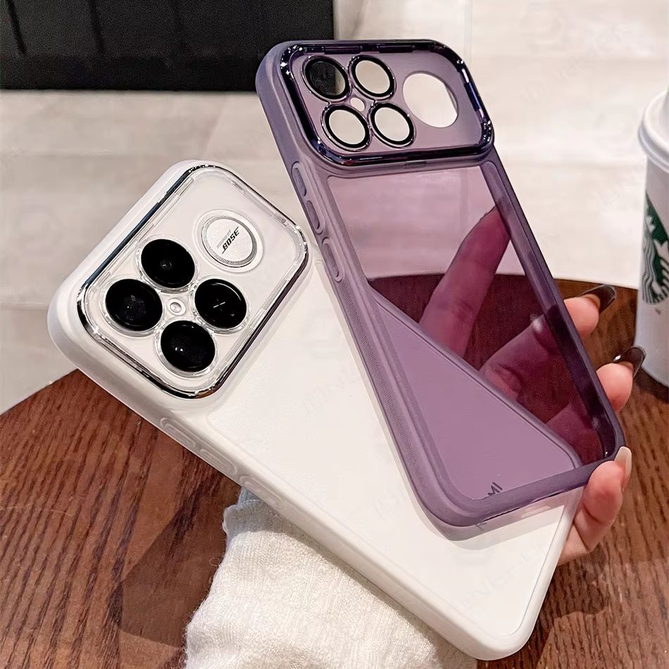 Simple With Lens Protect Film  - Transparent Thin Case recension och pris