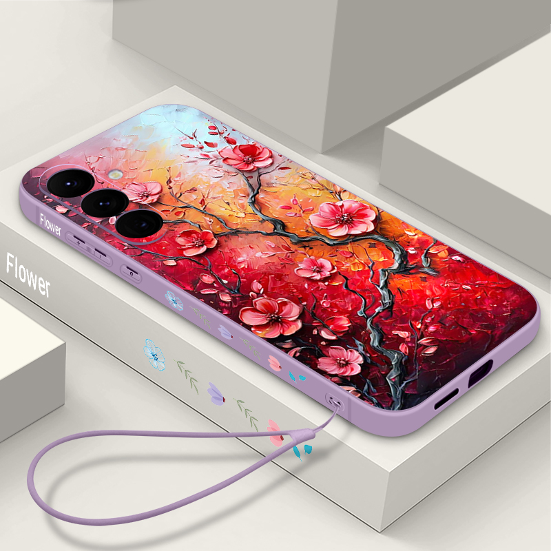 Small Flower Print Lanyard Pho - Phone Cases Motorola Edge 2025 recension och pris