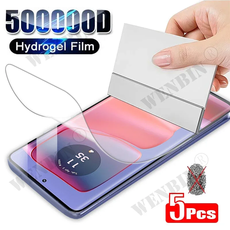 5 Pcs Hydrogel Film For Moto M - Phone Cases Moto G recension och pris