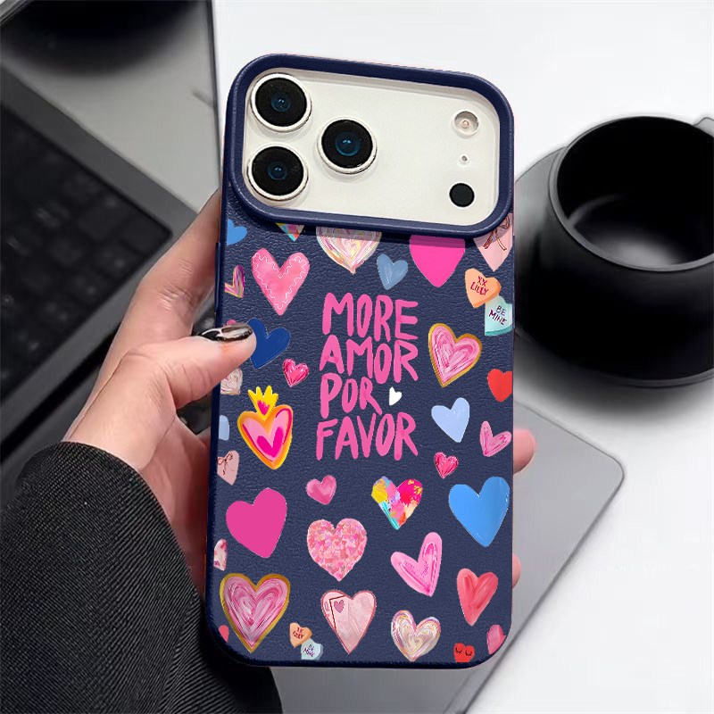 Heart Print Soft Phone Case Fo - Phone Cases Leather recension och pris