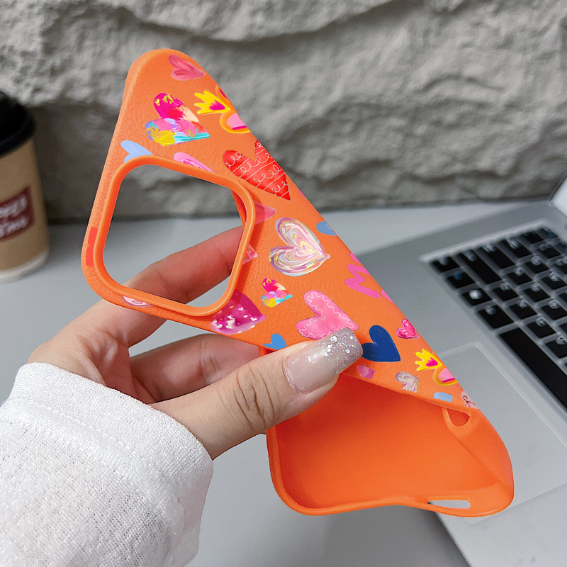 Heart Print Soft Phone Case Fo - Phone Cases Leather recension och pris