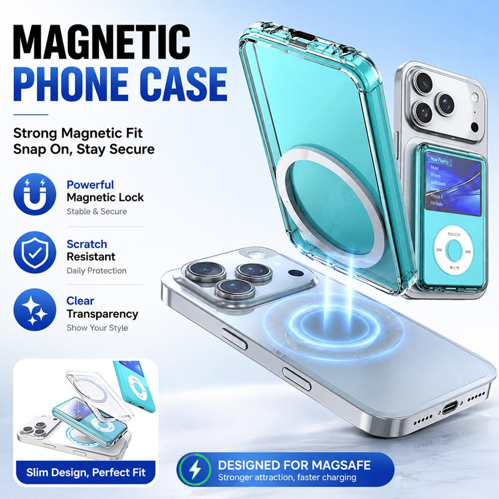 For INNIOASIS Y1 Case Magnetic - Transparent Thin Case recension och pris