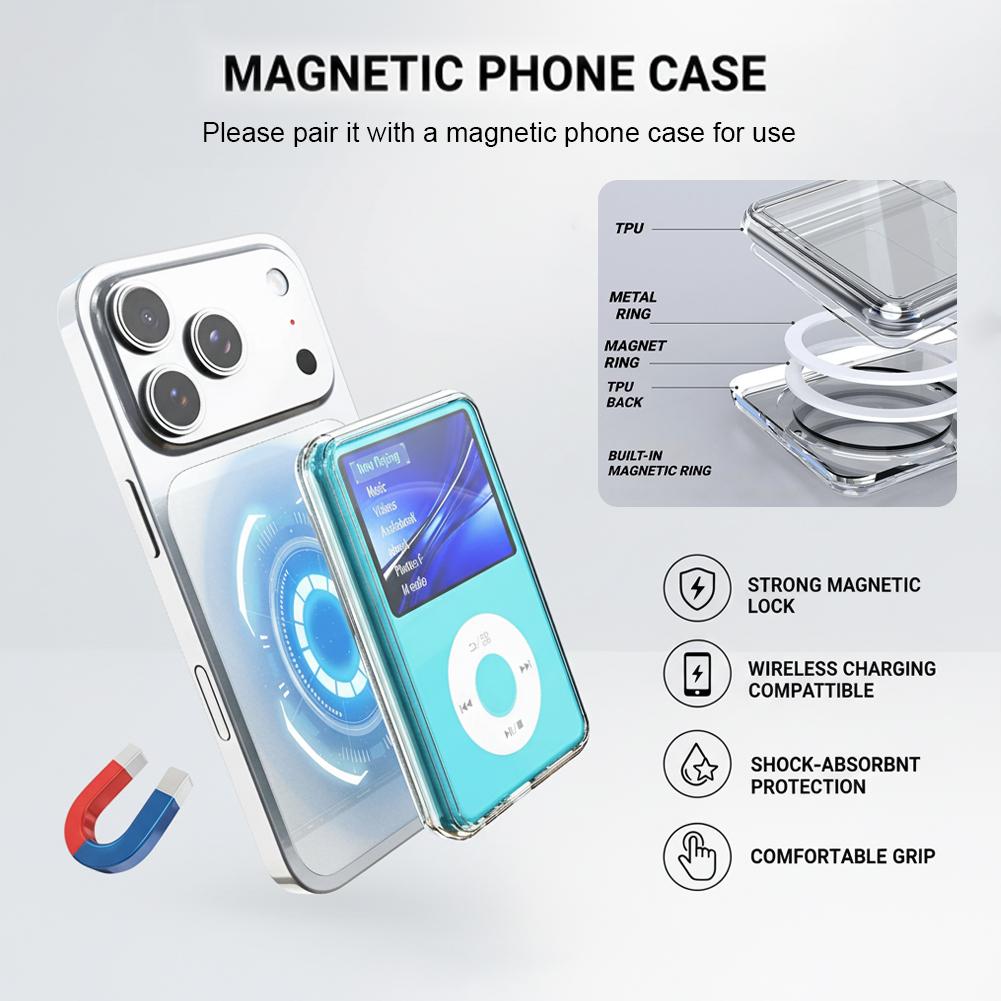 For INNIOASIS Y1 Case Magnetic - Transparent Thin Case recension och pris