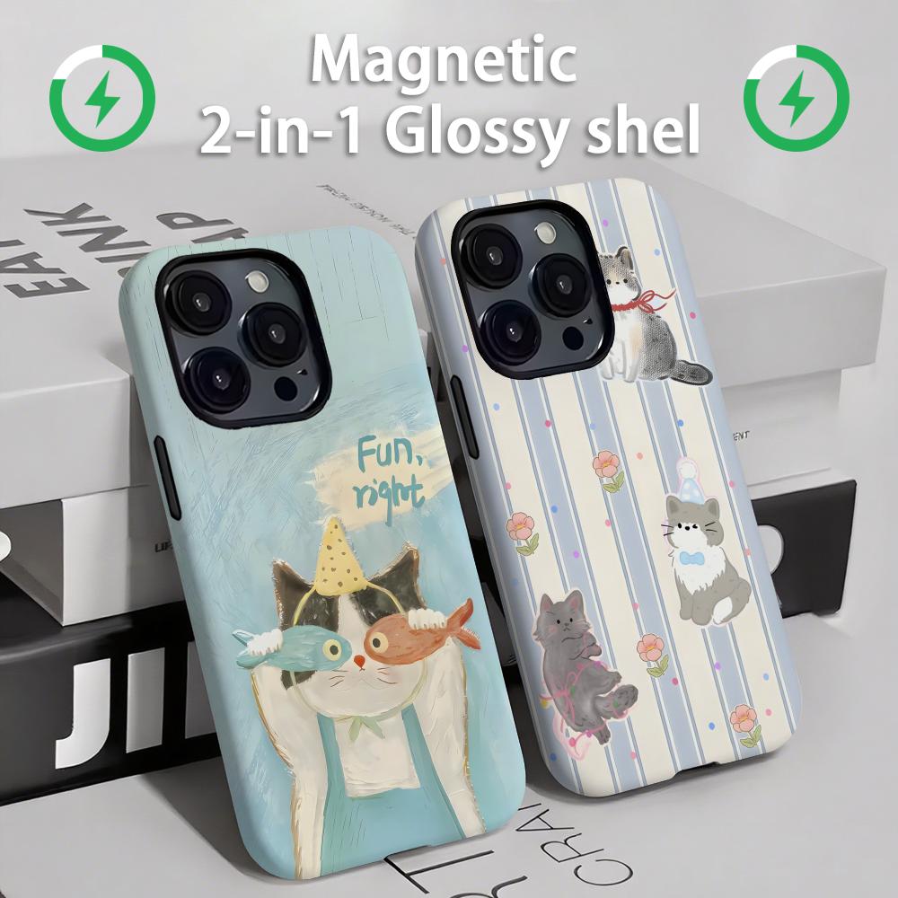 Cute cats and dogs  Phone Case - Phone Cases Amazon recension och pris