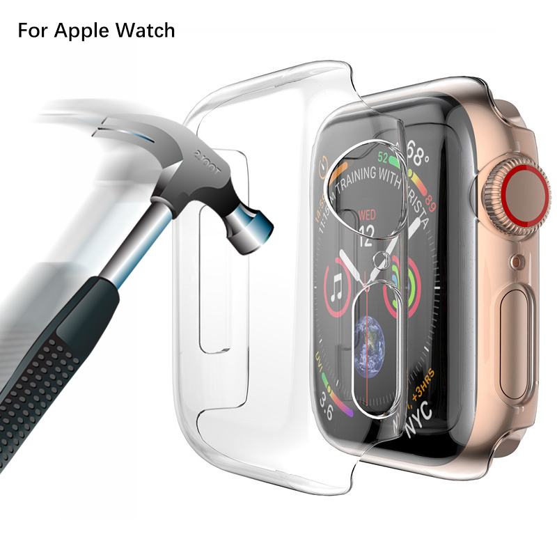1PC 44\40mm Ultra-thin Hard Sc - Transparent Thin Case recension och pris