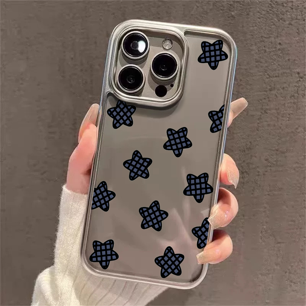 Y2K Stars Fashion Clear Cases  - Phone Cases Xr recension och pris