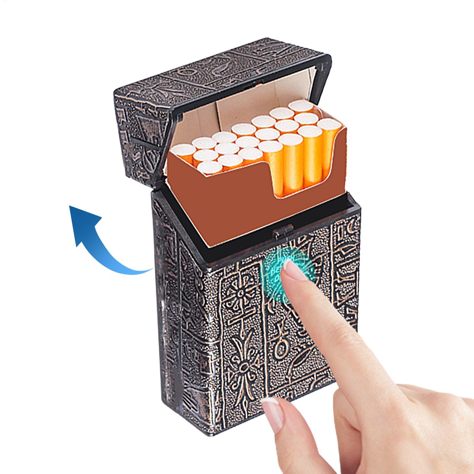20 Capacity Cigarettes Box Pla - Transparent Thin Case recension och pris