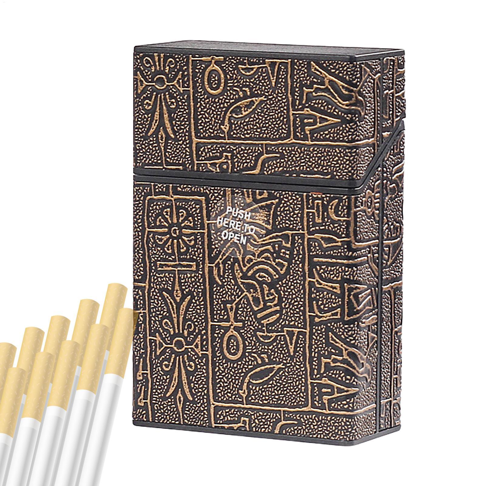 20 Capacity Cigarettes Box Pla - Transparent Thin Case recension och pris