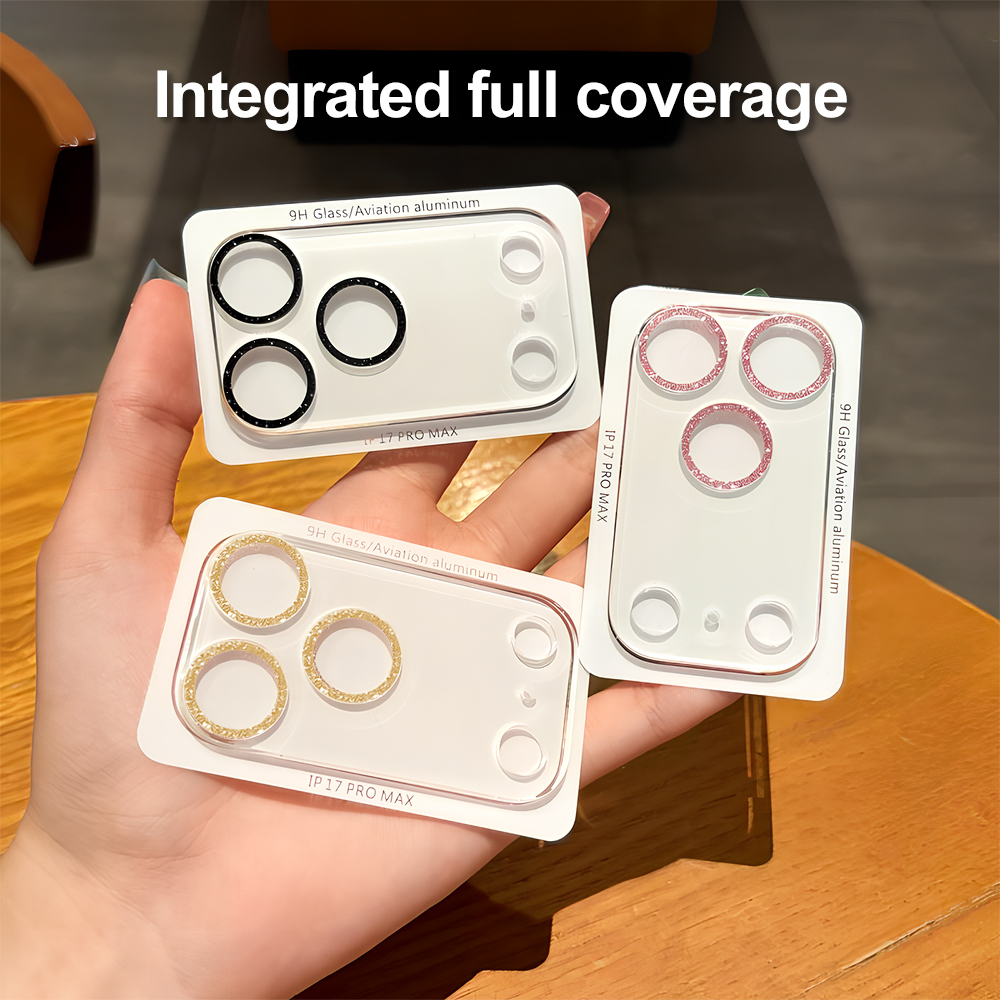 Glitter Camera Lens Protector  - Transparent Thin Case recension och pris